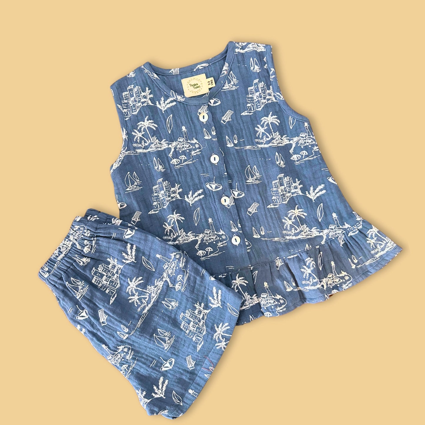 Summer Wanderers Blue Set Girls (0-5 Years)