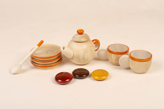 Wooden Tea Party Set – A Timeless Invitation to Imaginative Play (2+ Years)