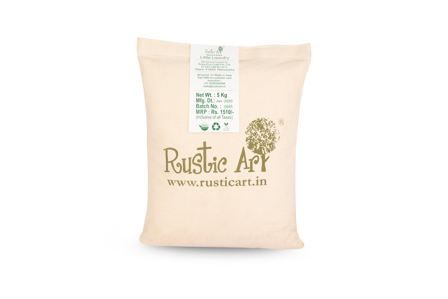 Rustic Art Biodegradable Power Laundry (5 kg) (All Ages)