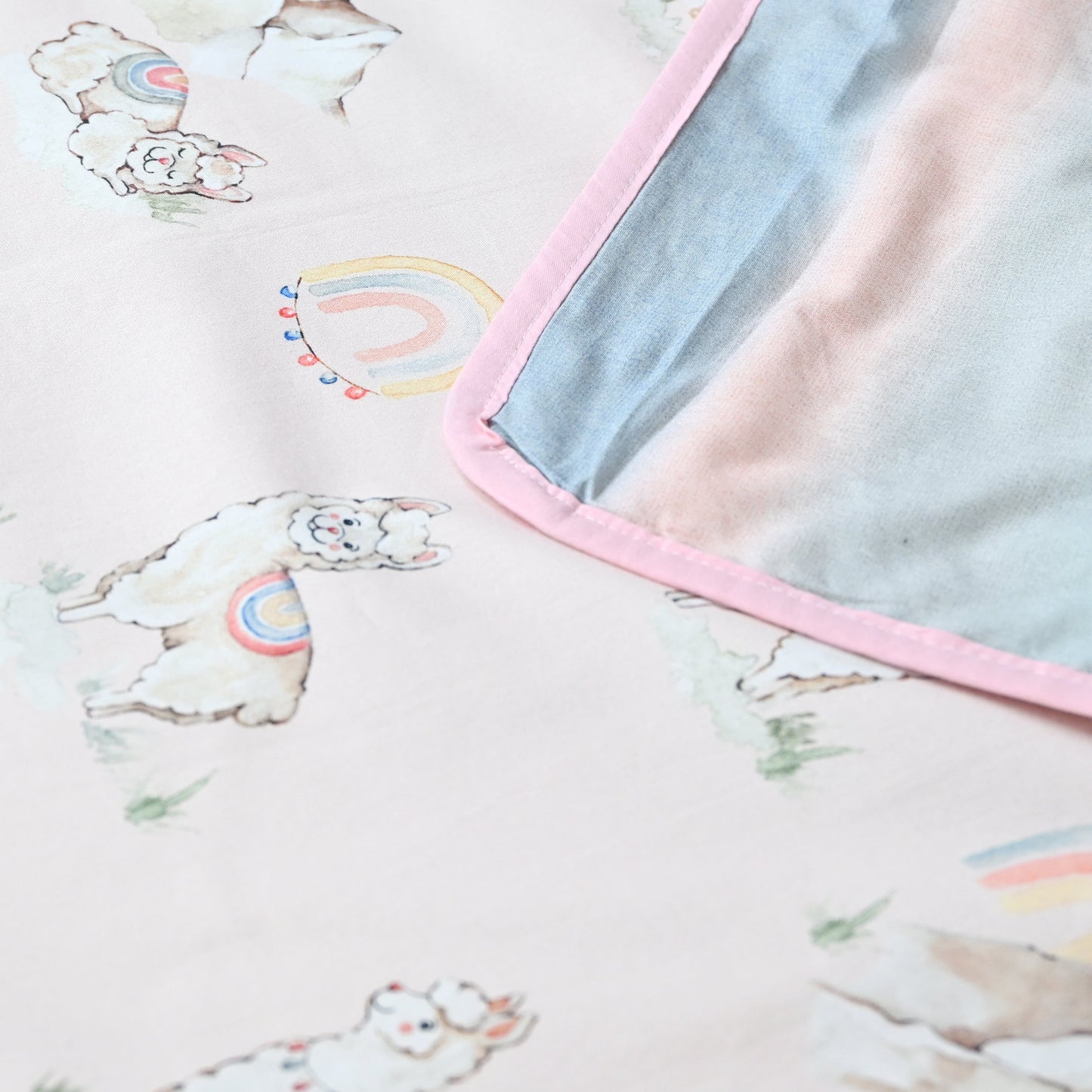 Ooh la Llama Reversible Blanket (All Ages)