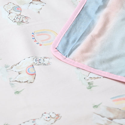 Ooh la Llama Reversible Blanket (All Ages)