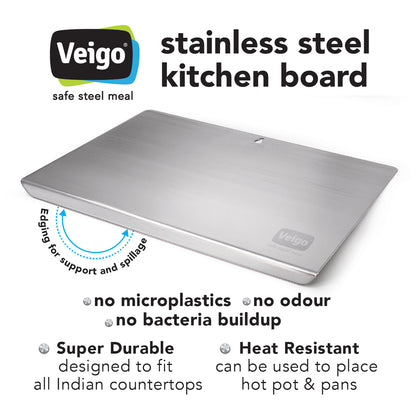 Veigo Houseware Steel Chopping Board (All Ages)