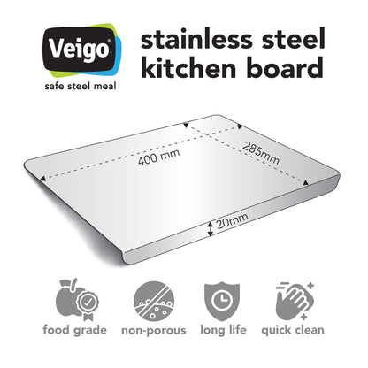 Veigo Houseware Steel Chopping Board (All Ages)