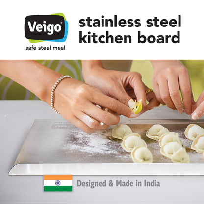 Veigo Houseware Steel Chopping Board (All Ages)