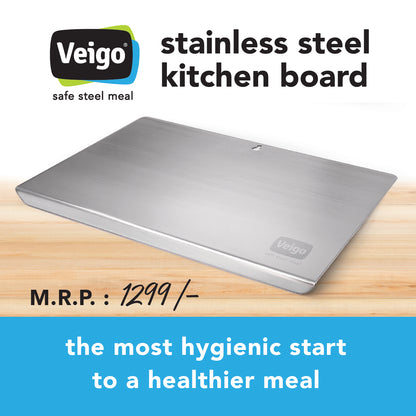 Veigo Houseware Steel Chopping Board (All Ages)