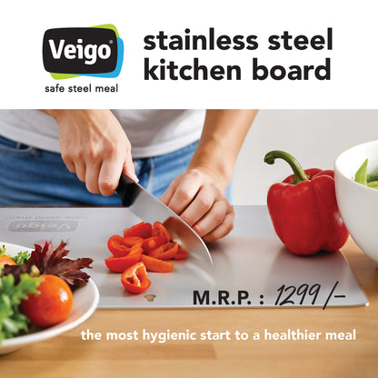 Veigo Houseware Steel Chopping Board (All Ages)