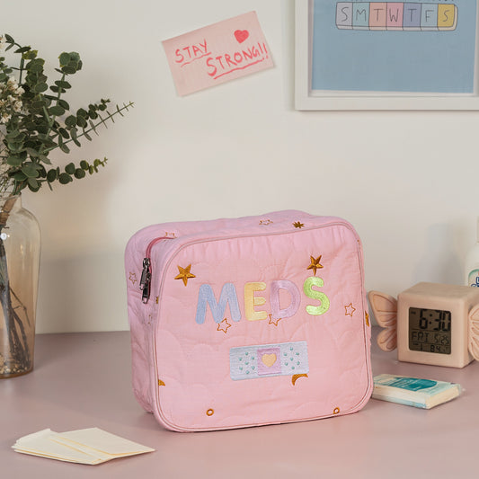 Little Keeper Pouch - Meds (Pink) (All Ages)