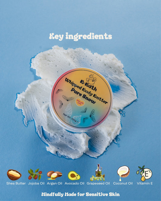 Bbath Pure Snow Whipped Body Butter (All Ages)