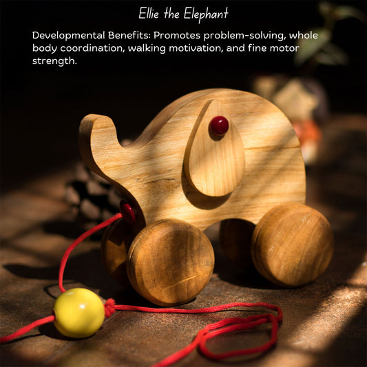 Wooden Ellie the Elephant (6 Months+)