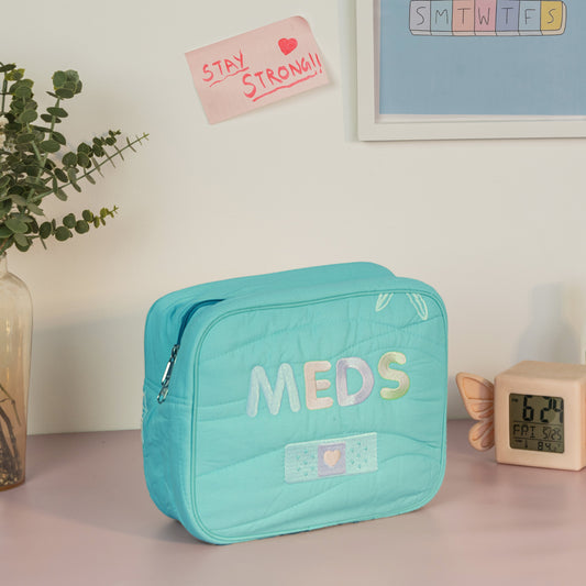 Little Keeper Pouch - Meds (Turquoise) (All Ages)