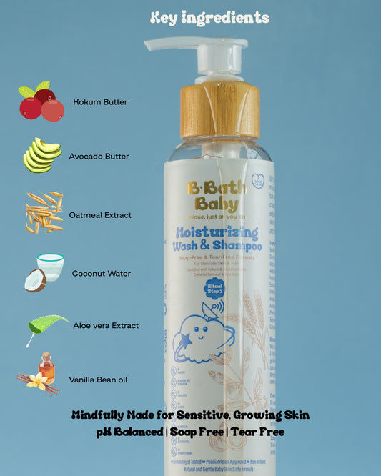 Bbath Moisturizing Body Wash & Shampoo (All Ages)