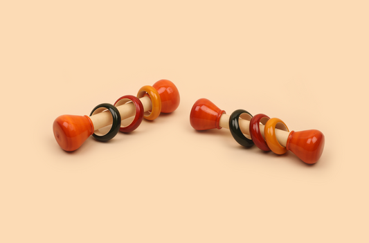 Wooden Mini Rattle (0-6 Months)