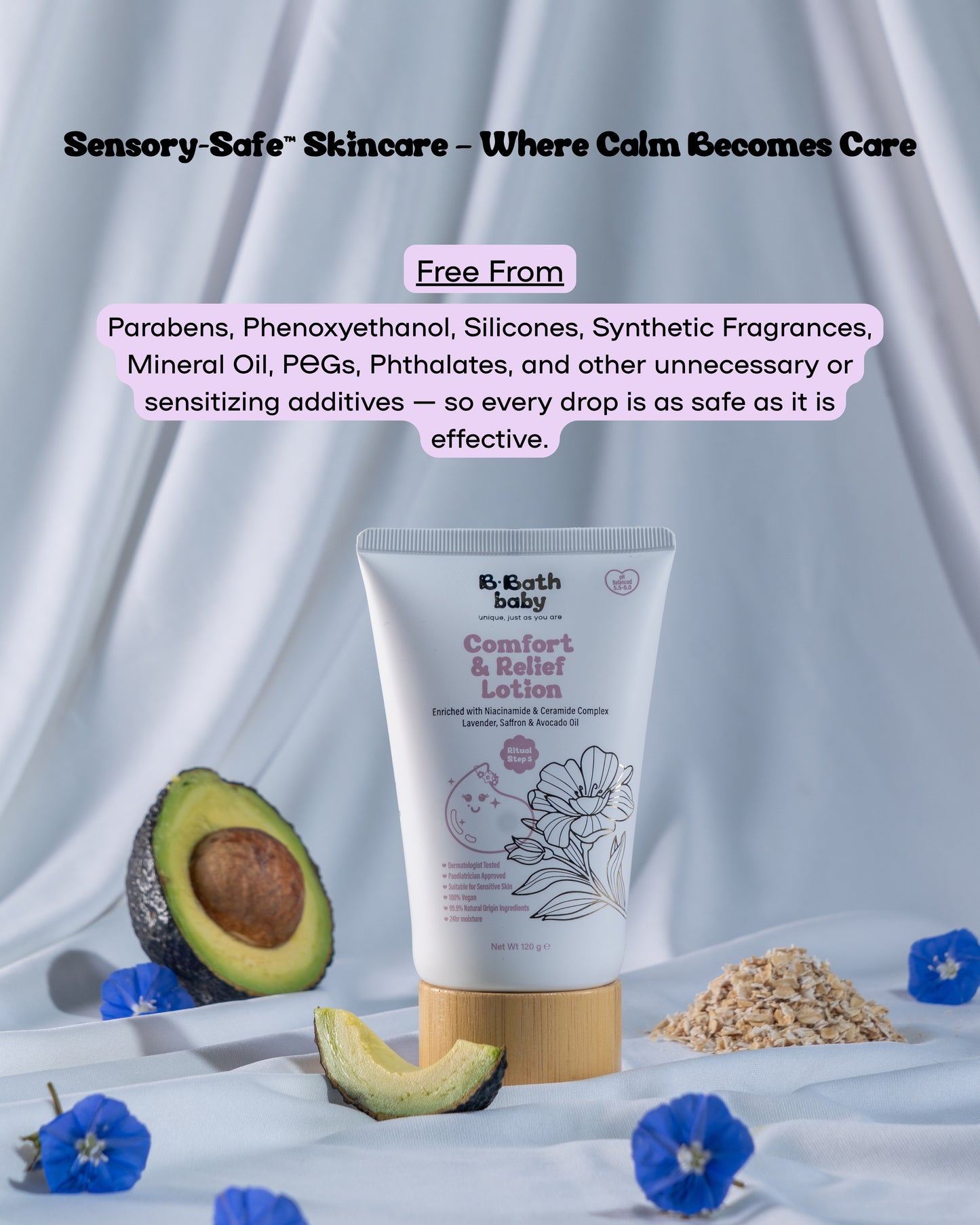 Bbath Comfort & Relief Moisturizing Lotion (All Ages)