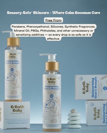 Bbath Moisturizing Body Wash & Shampoo (All Ages)