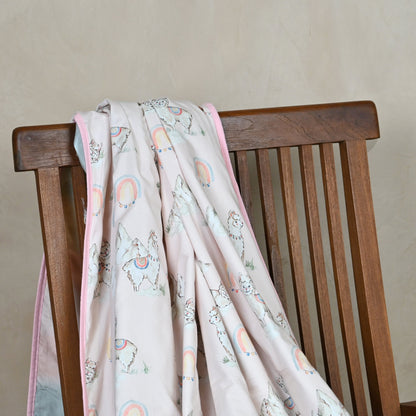 Ooh la Llama Reversible Blanket (All Ages)