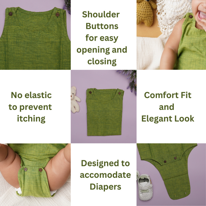 Tiny Sprout : Unisex Baby Romper (0-6 Months)