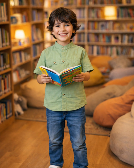 Olive Explorer Shirt (1-10 Years)