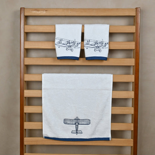 Fly Away With Me Hand & Face Towels (Set of 3) (0-3 Years)