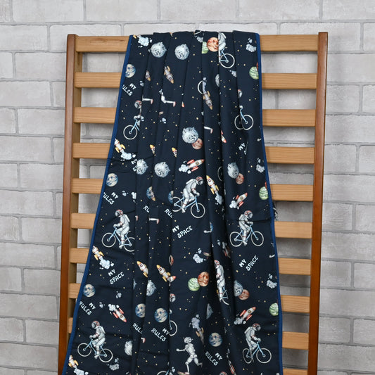 To The Moon And Back Reversible Blanket (All Ages)