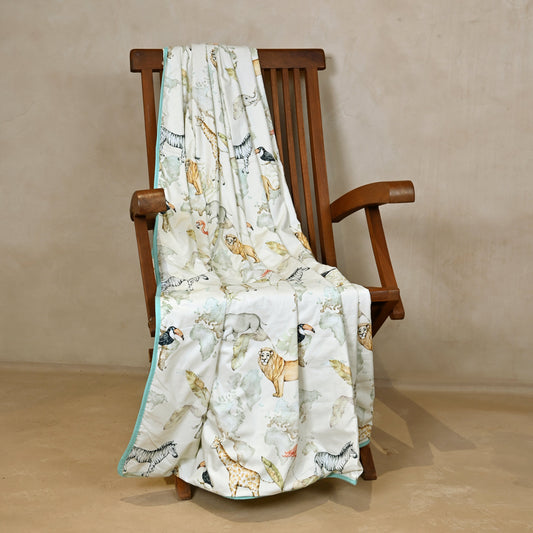 Baby It’s A Wild World Reversible Blanket (All Ages)