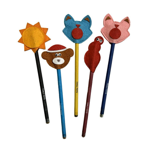 Taali Plantable Pencil with Topper- Set of 5 Pencils (3+ Years)