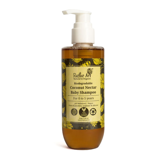 Rustic Art Coconut Nectar Baby Shampoo (All Ages)