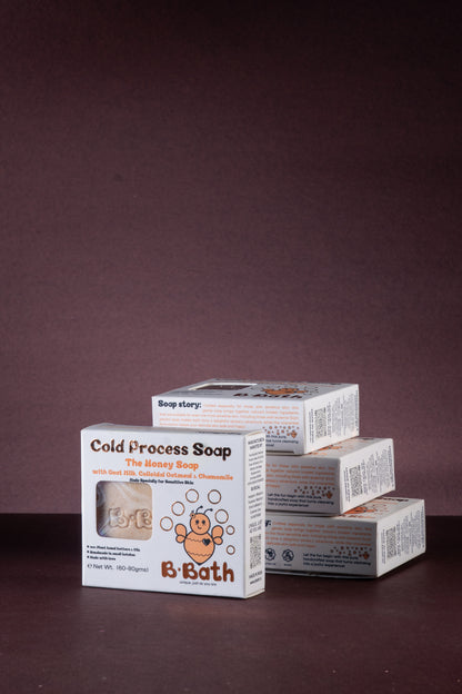 Bbath Cold Process Soap - The Honey Soap (3+ Years)