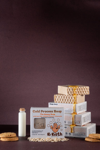Bbath Cold Process Soap - The Honey Soap (3+ Years)
