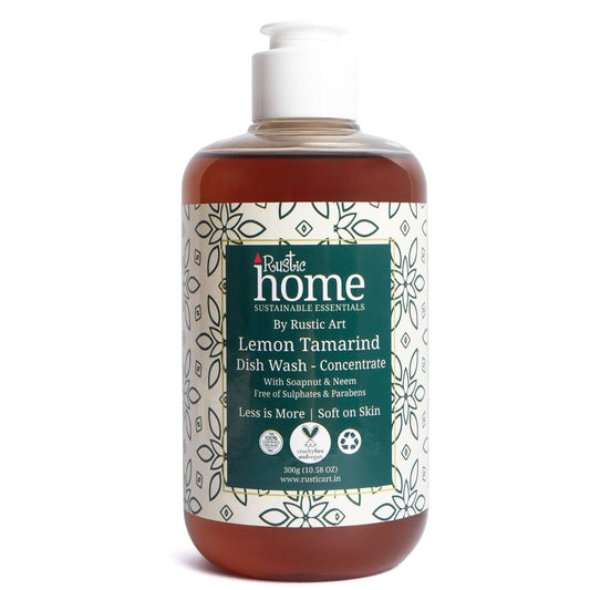 Rustic Art Lemon Tamarind Dish Wash Concentrate (300g) (All Ages)