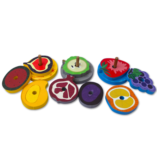 Taali Mausami Fal - Seasonal Fruit Stacking and color Matching Toy Set (1+ Years)
