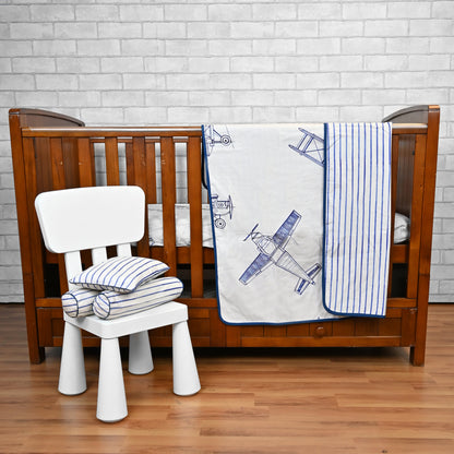 Fly Away With Me - Crib Set of 4 (0-3 Years)
