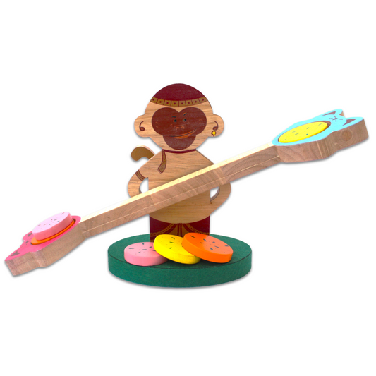 Taali Chalak Bandar- Balancing Toy Set (6 Months+)