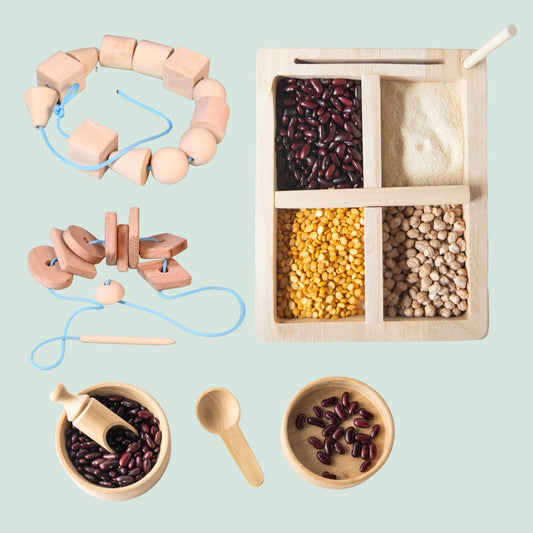 Wooden Giant Montessori Box (6 Months+)