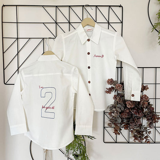 I am Two äóñ Personalized Birthday Shirt (1-4 Years)