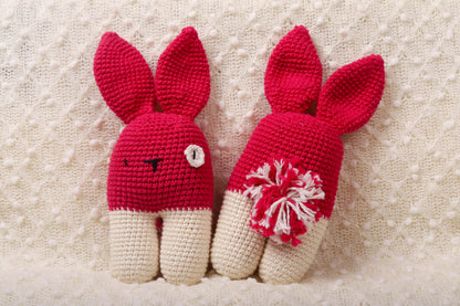 Crochet Rattle for Babies | Bubblegum Rattle - Bombay Toy Company