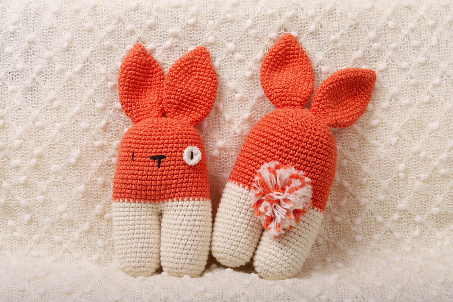 Crochet Rattle for Babies | Bubblegum Rattle - Bombay Toy Company