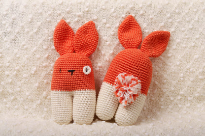 Crochet Rattle for Babies | Bubblegum Rattle - Bombay Toy Company