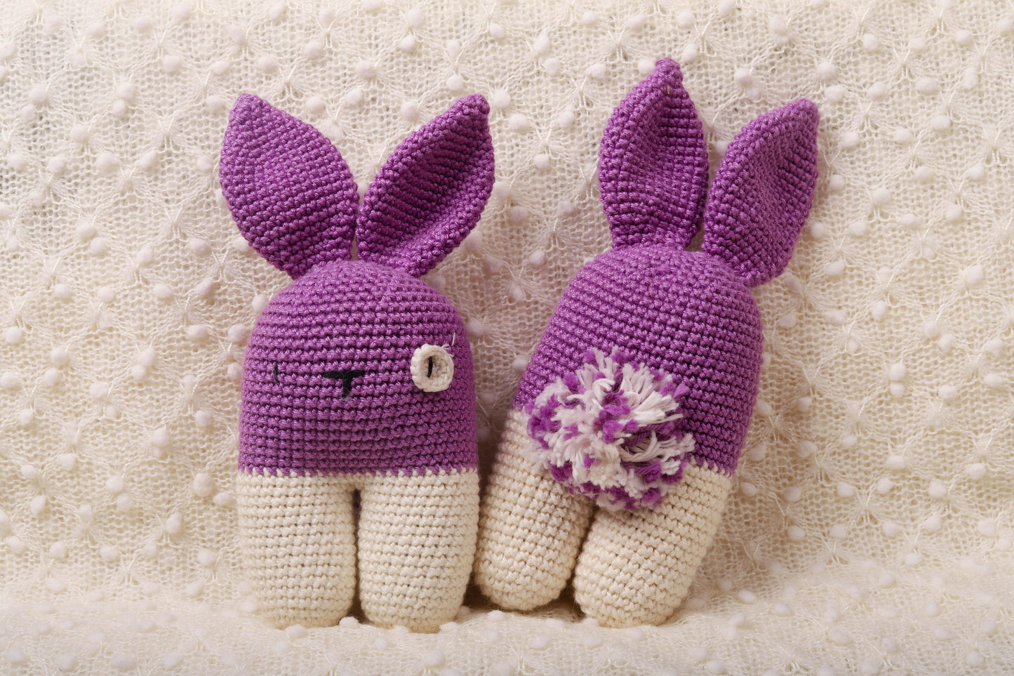Crochet Rattle for Babies | Bubblegum Rattle - Bombay Toy Company