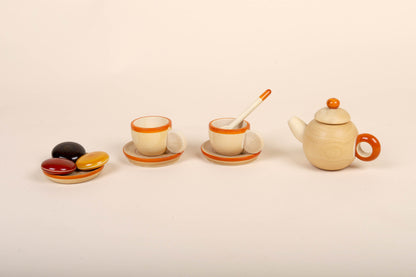 Wooden Tea Party Set – A Timeless Invitation to Imaginative Play (2+ Years)