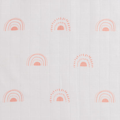 Organic Muslin Swaddles (Set of 3) – Rainbow (0-6 Months)