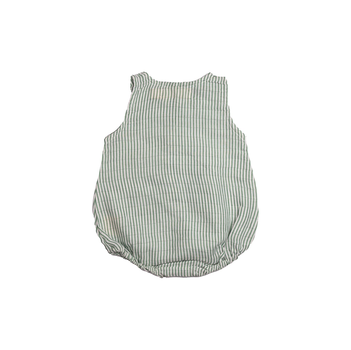 Organic Muslin Baby Romper (Pack of 3) – Palm (0-6 Months)