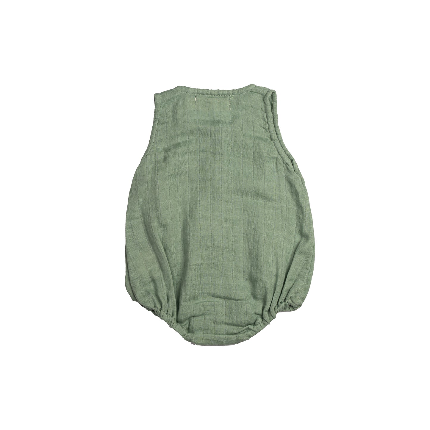 Organic Muslin Baby Romper (Pack of 3) – Palm (0-6 Months)