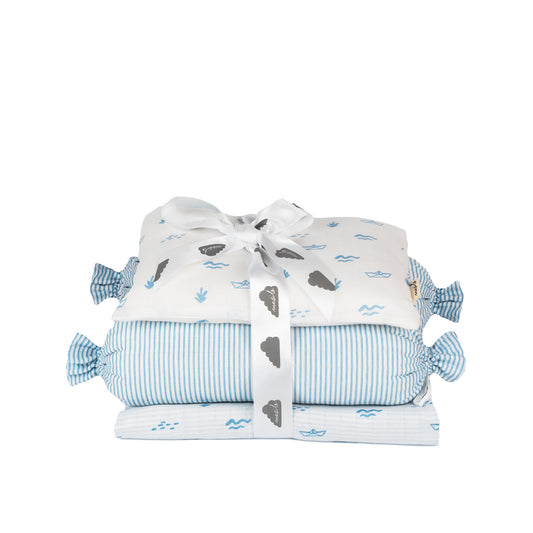 Mini Cot Set – Boat (0-12 Months)