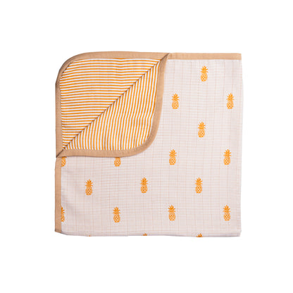 Mini Cot Set – Pineapple (0-12 Months)