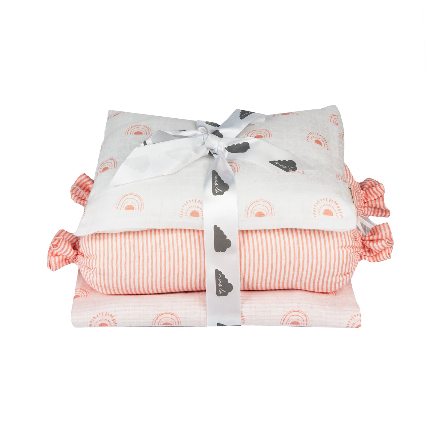 Mini Cot Set – Rainbow (0-12 Months)