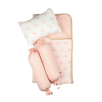 Mini Cot Set – Rainbow (0-12 Months)