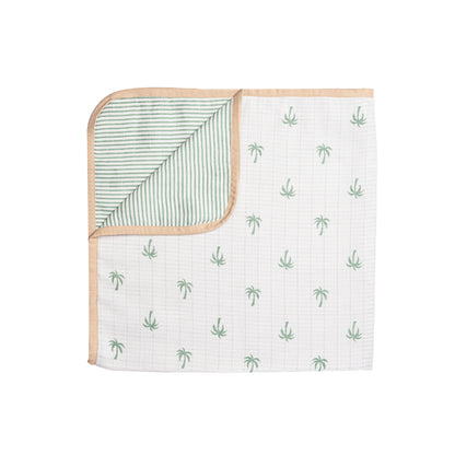 Mini Cot Set – Palm (0-12 Months)