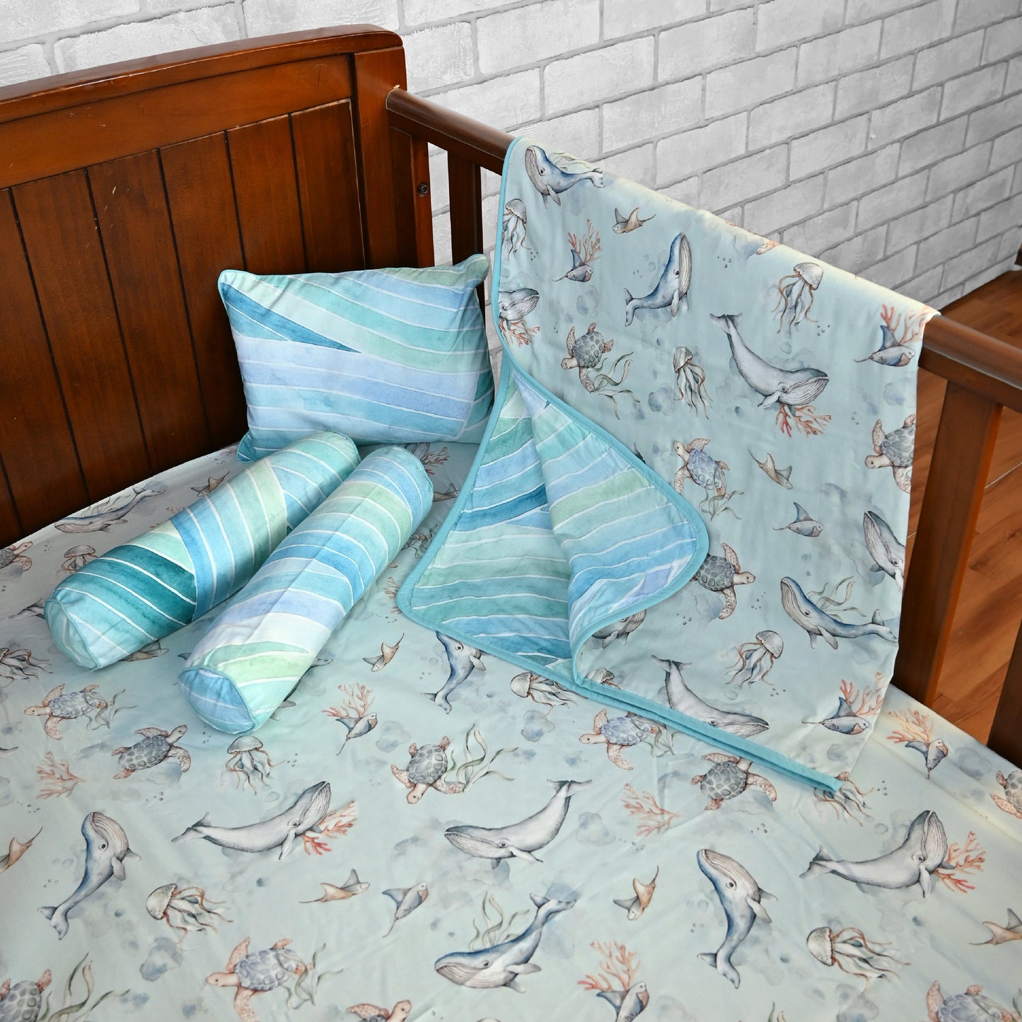Maritime Magic - Crib Set of 4 (0-3 Years)