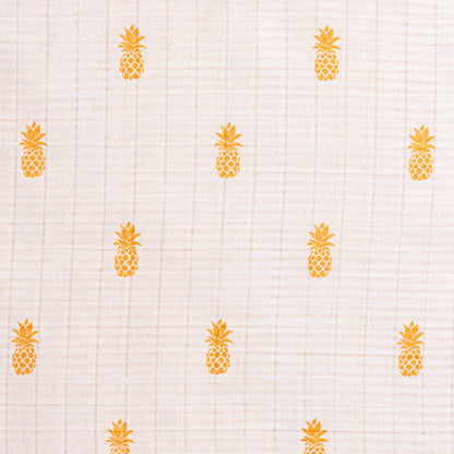 Organic Muslin Blanket - Pineapple (0-3 Years)