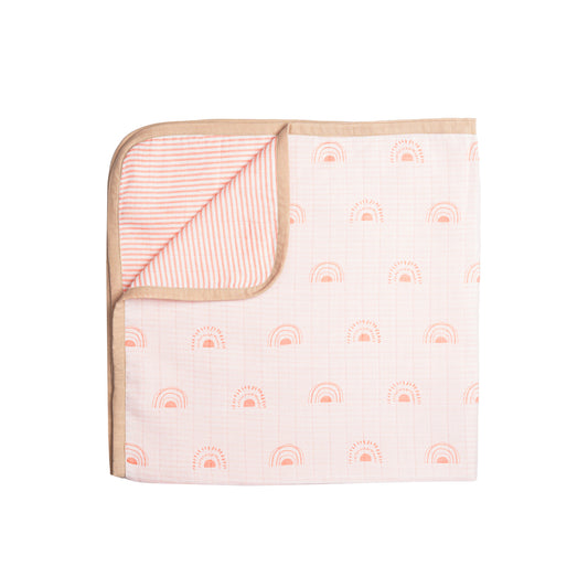 Organic Muslin Blanket - Rainbow (0-3 Years)